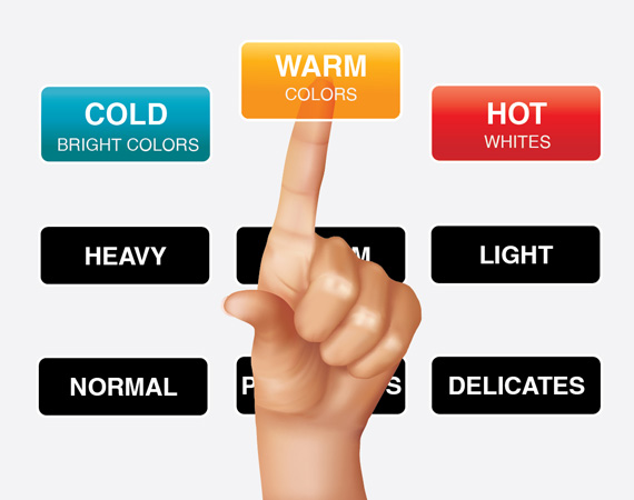 color clothes wash hot or cold