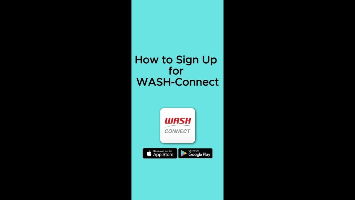 How to Sign Up for WASH-Connect